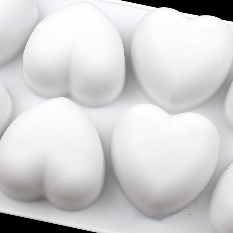 8 Pcs Love Heart Silicone Soap - đánh giá và giá Soap Making Kit For Beginners