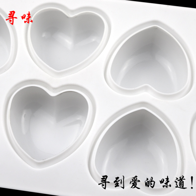 8 Pcs Love Heart Silicone Soap - đánh giá và giá Soap Making Kit For Beginners