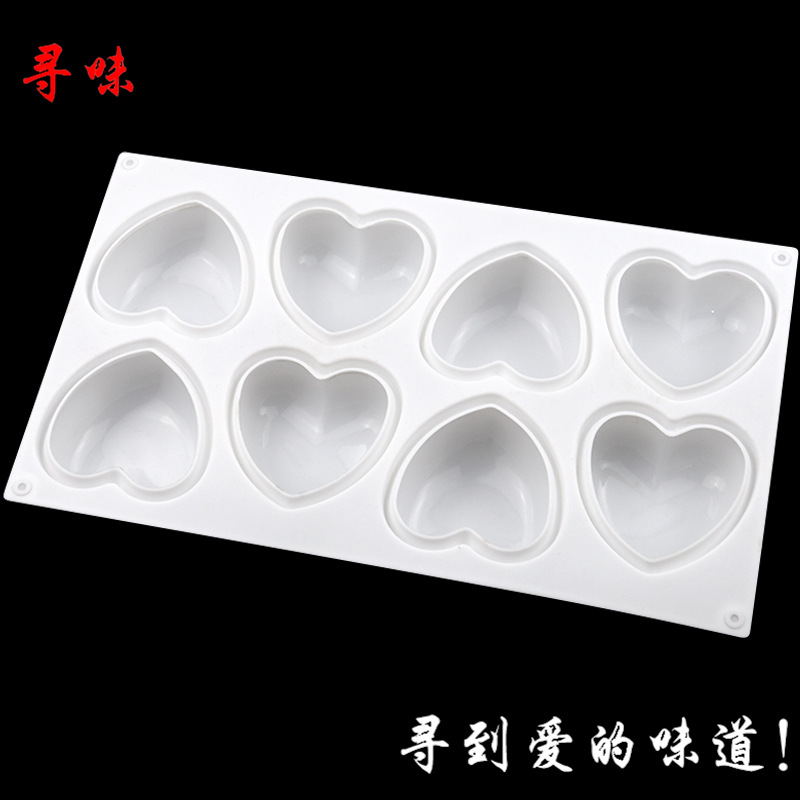 8 Pcs Love Heart Silicone Soap - đánh giá và giá Soap Making Kit For Beginners