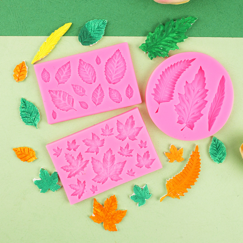 Maple Leaf Silicone Mold Set f - đánh giá và giá Soap Making Ins