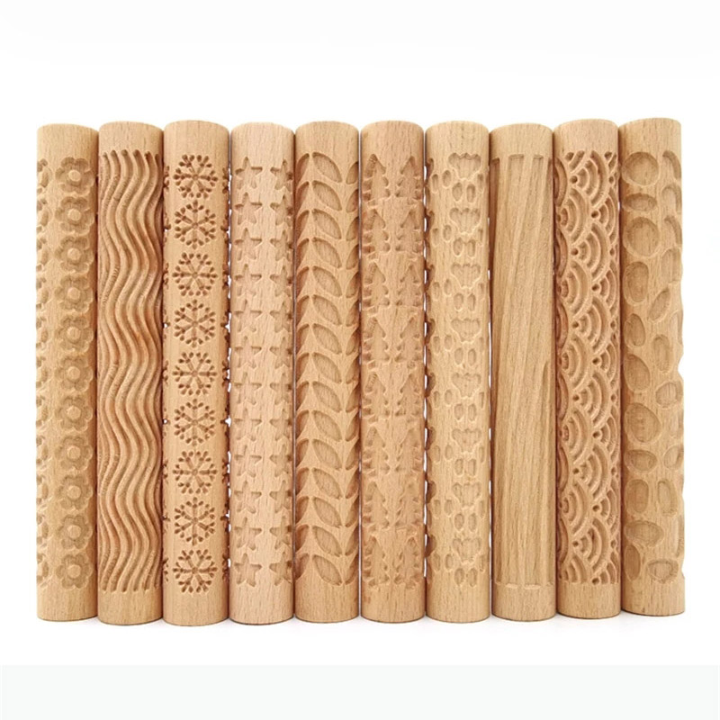 Wooden Texture Rolling Pin Cer - đánh giá và giá Soap Making Kit For Beginners