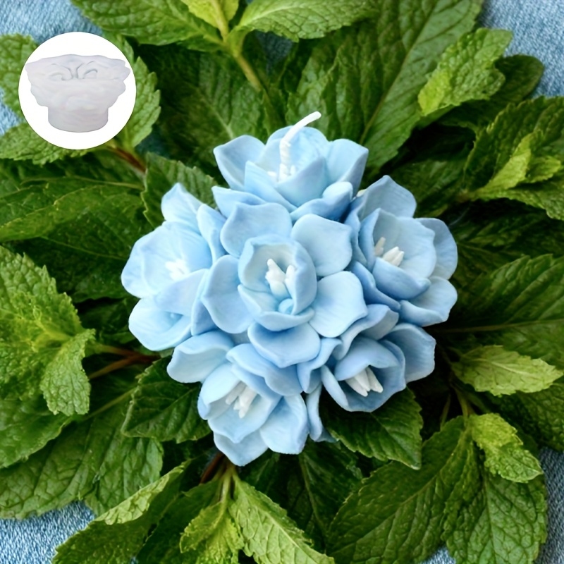1 Hydrangea Candle Silicone Mo - đánh giá và giá Soap Making Instructions