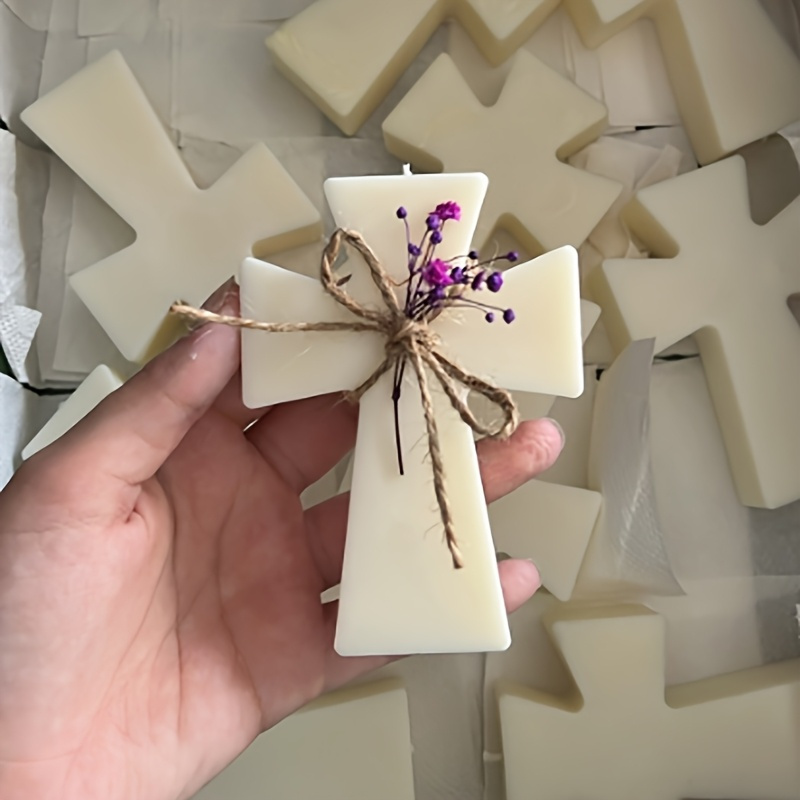 Silicone Mold Blessing Cross D - đánh giá và giá Soap Making Diy Kit