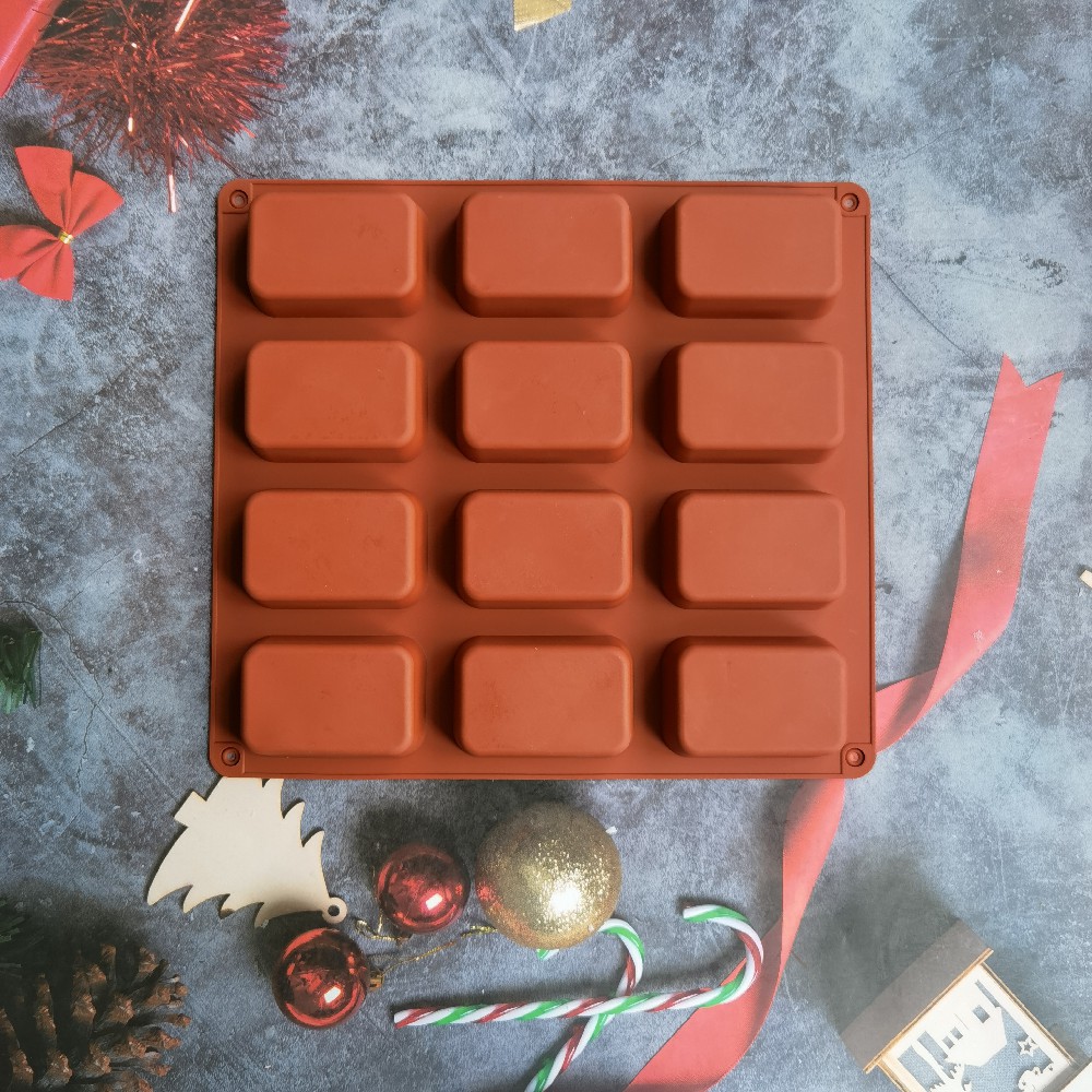 12 Cavity Square Silicone Soap - đánh giá và giá Soap Making Instructions