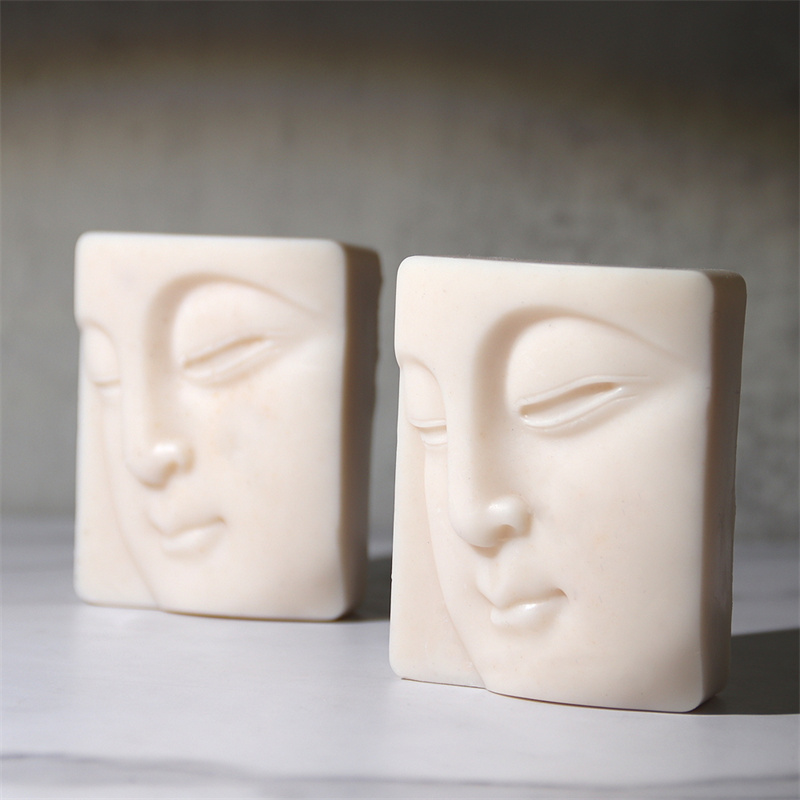 Buddha's Face Silicone Soap Mo - đánh giá và giá Soap Making Diy Kit