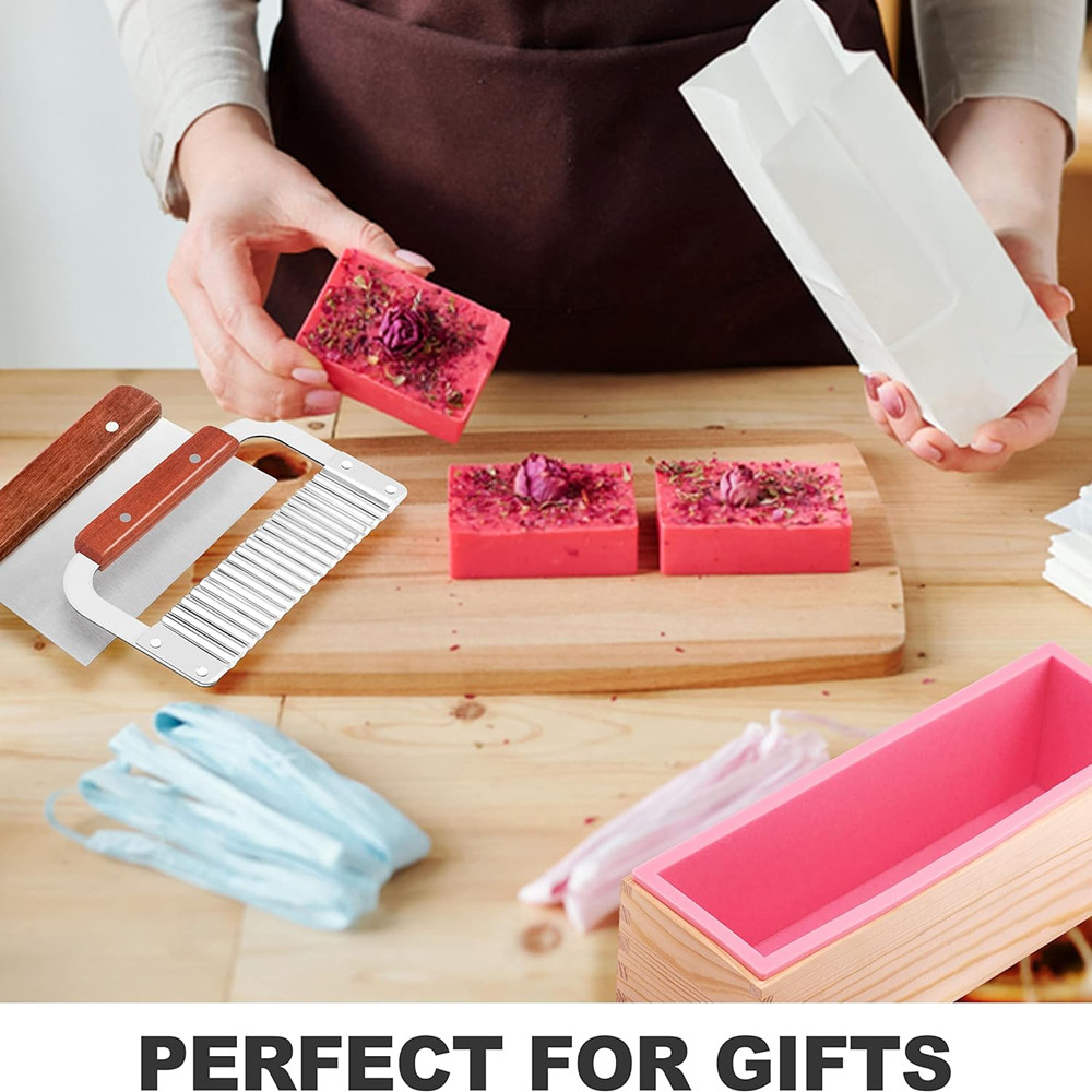 1.2L Silicone Soap Molds Kit 4 - đánh giá và giá Soap Making Kit For Beginners
